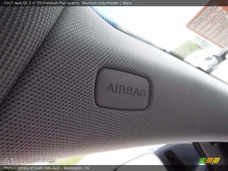 Monsoon Gray Metallic / Black 2017 Audi Q5 2.0 TFSI Premium Plus quattro