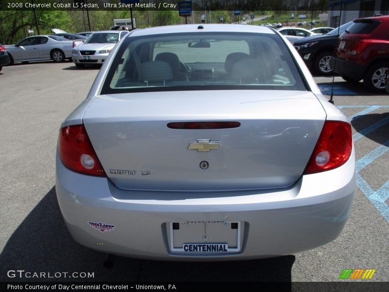 Ultra Silver Metallic / Gray 2008 Chevrolet Cobalt LS Sedan