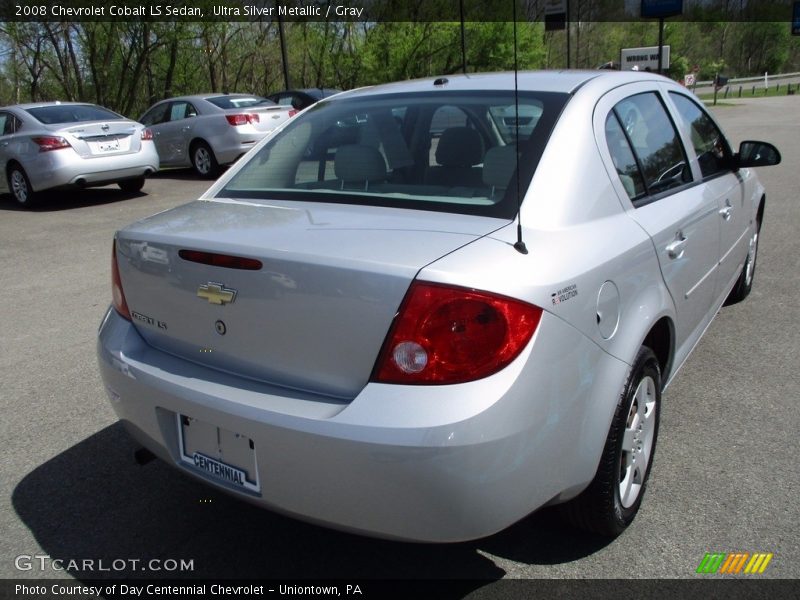 Ultra Silver Metallic / Gray 2008 Chevrolet Cobalt LS Sedan