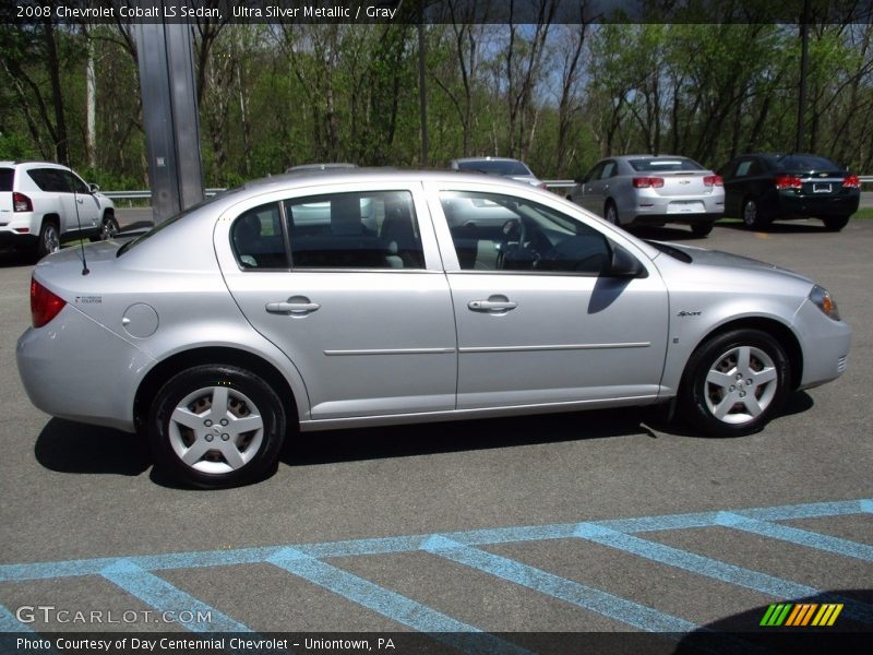 Ultra Silver Metallic / Gray 2008 Chevrolet Cobalt LS Sedan