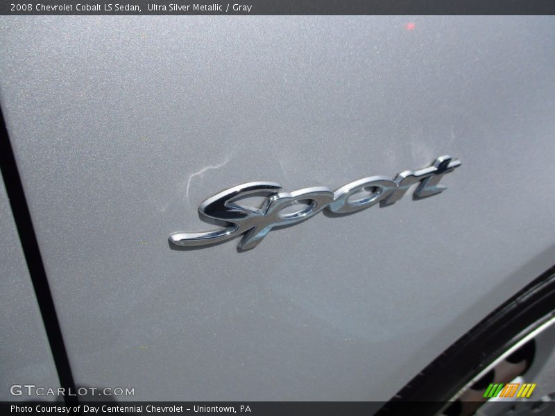 Ultra Silver Metallic / Gray 2008 Chevrolet Cobalt LS Sedan