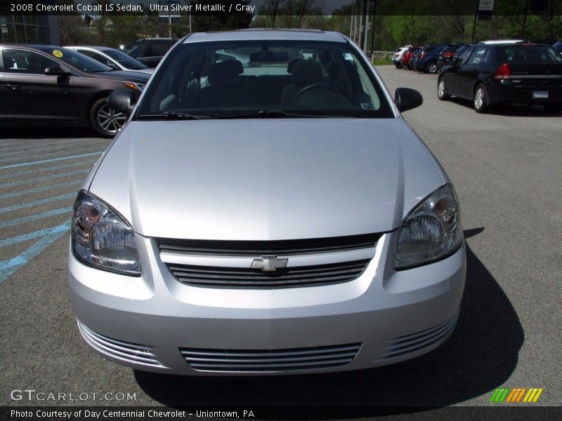 Ultra Silver Metallic / Gray 2008 Chevrolet Cobalt LS Sedan