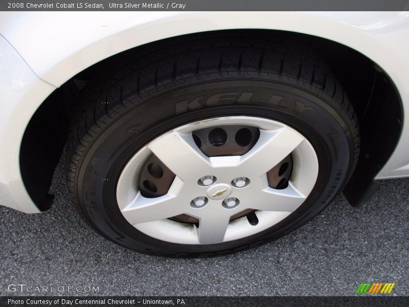 Ultra Silver Metallic / Gray 2008 Chevrolet Cobalt LS Sedan