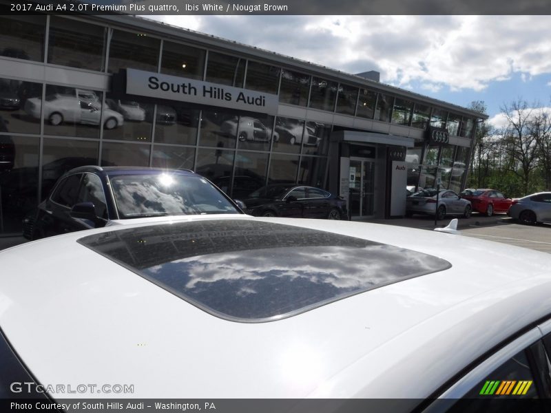Ibis White / Nougat Brown 2017 Audi A4 2.0T Premium Plus quattro