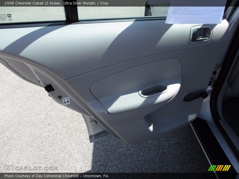 Ultra Silver Metallic / Gray 2008 Chevrolet Cobalt LS Sedan