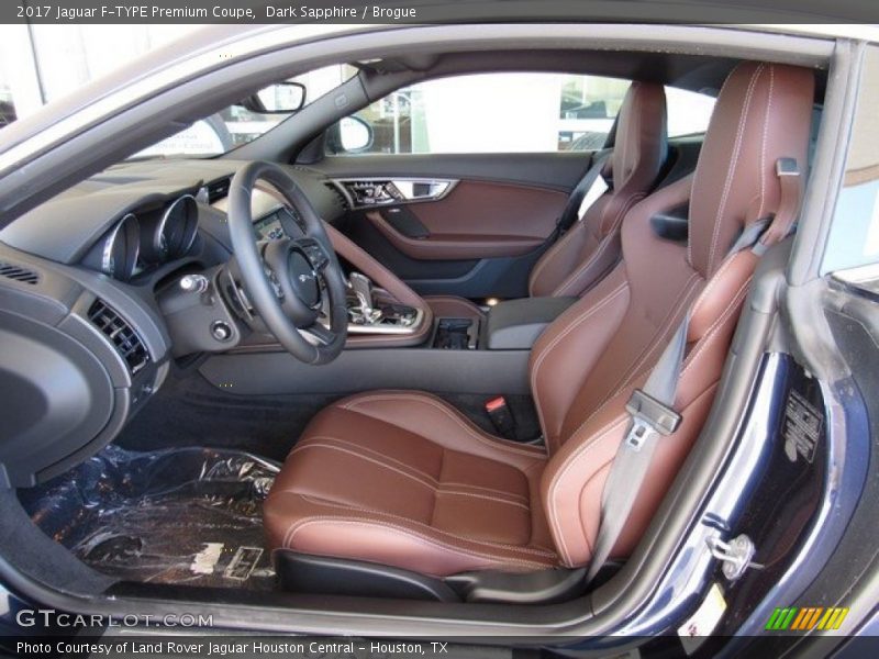  2017 F-TYPE Premium Coupe Brogue Interior