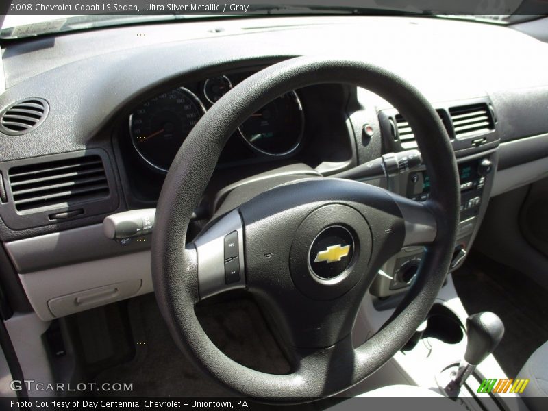 Ultra Silver Metallic / Gray 2008 Chevrolet Cobalt LS Sedan