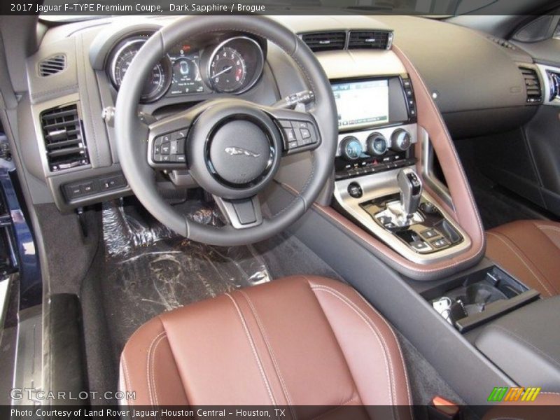 Front Seat of 2017 F-TYPE Premium Coupe