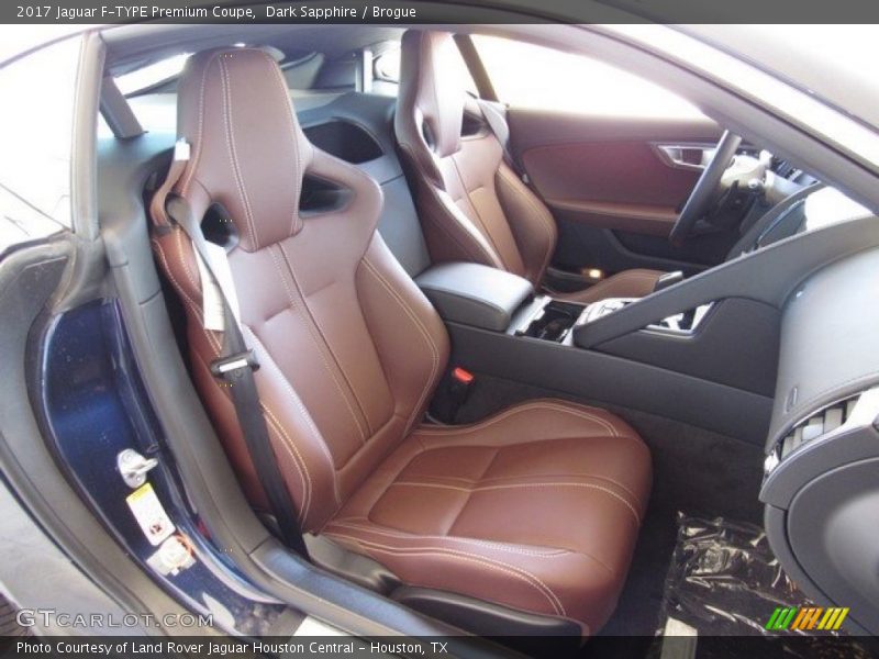 Front Seat of 2017 F-TYPE Premium Coupe