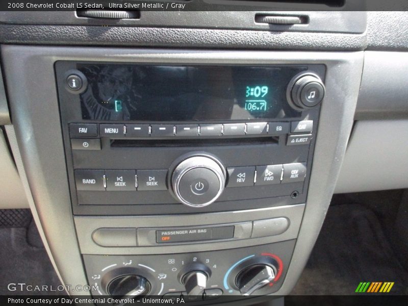 Ultra Silver Metallic / Gray 2008 Chevrolet Cobalt LS Sedan