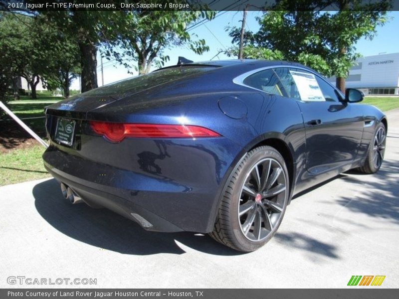 Dark Sapphire / Brogue 2017 Jaguar F-TYPE Premium Coupe
