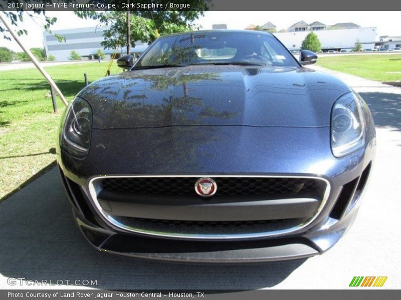 Dark Sapphire / Brogue 2017 Jaguar F-TYPE Premium Coupe