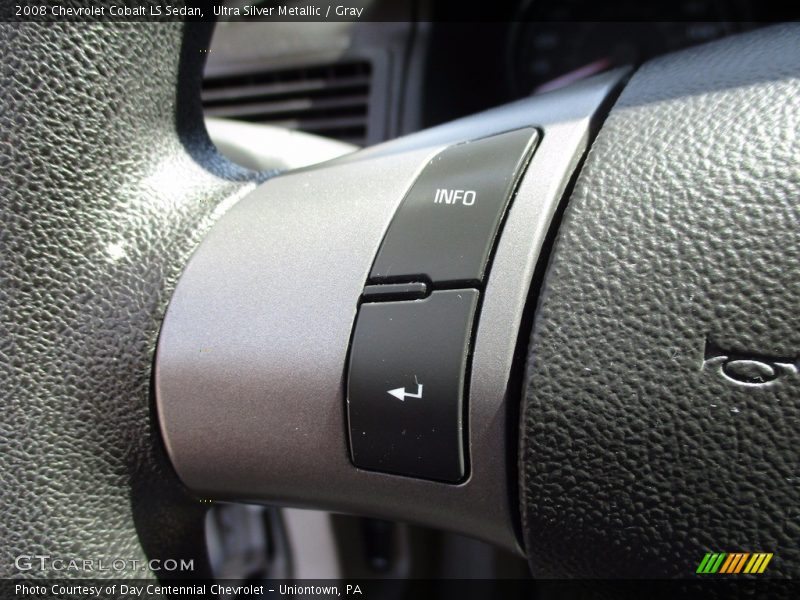 Ultra Silver Metallic / Gray 2008 Chevrolet Cobalt LS Sedan