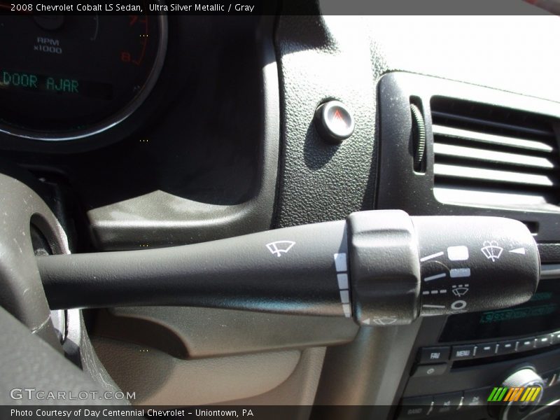 Ultra Silver Metallic / Gray 2008 Chevrolet Cobalt LS Sedan