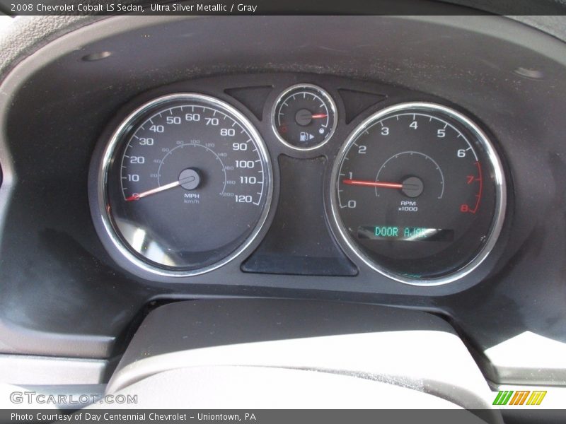 Ultra Silver Metallic / Gray 2008 Chevrolet Cobalt LS Sedan
