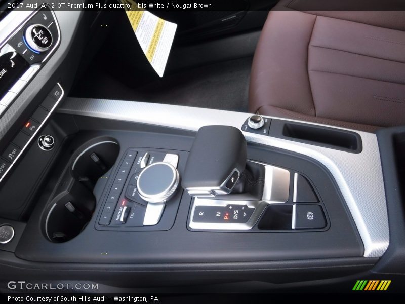 Ibis White / Nougat Brown 2017 Audi A4 2.0T Premium Plus quattro