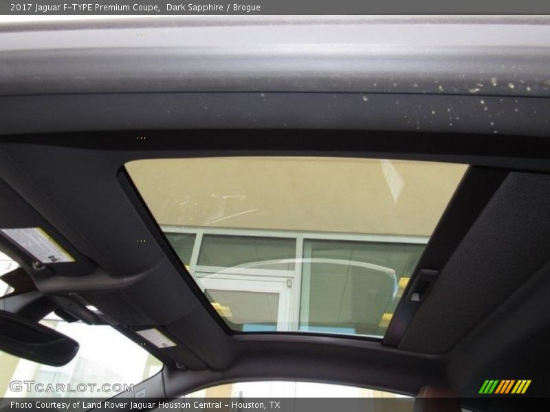 Dark Sapphire / Brogue 2017 Jaguar F-TYPE Premium Coupe
