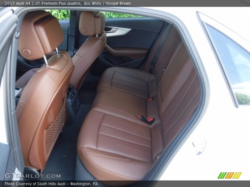 Ibis White / Nougat Brown 2017 Audi A4 2.0T Premium Plus quattro