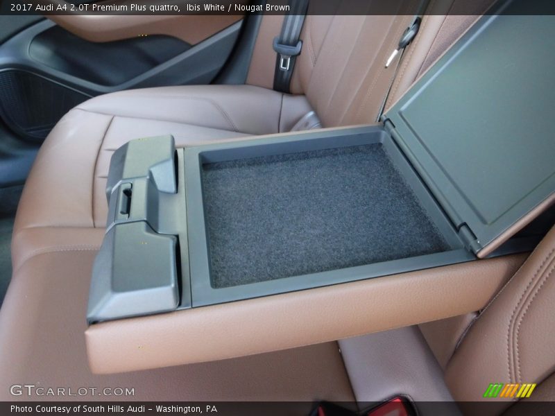Ibis White / Nougat Brown 2017 Audi A4 2.0T Premium Plus quattro