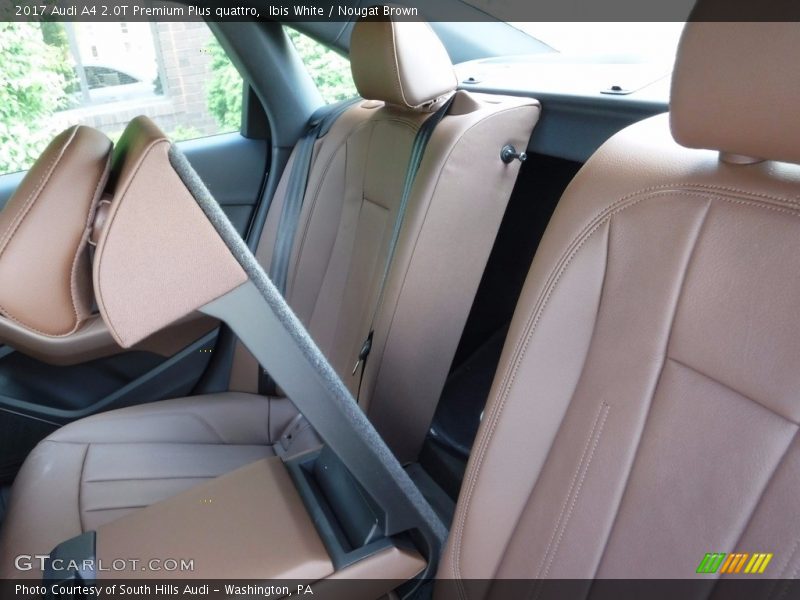 Ibis White / Nougat Brown 2017 Audi A4 2.0T Premium Plus quattro
