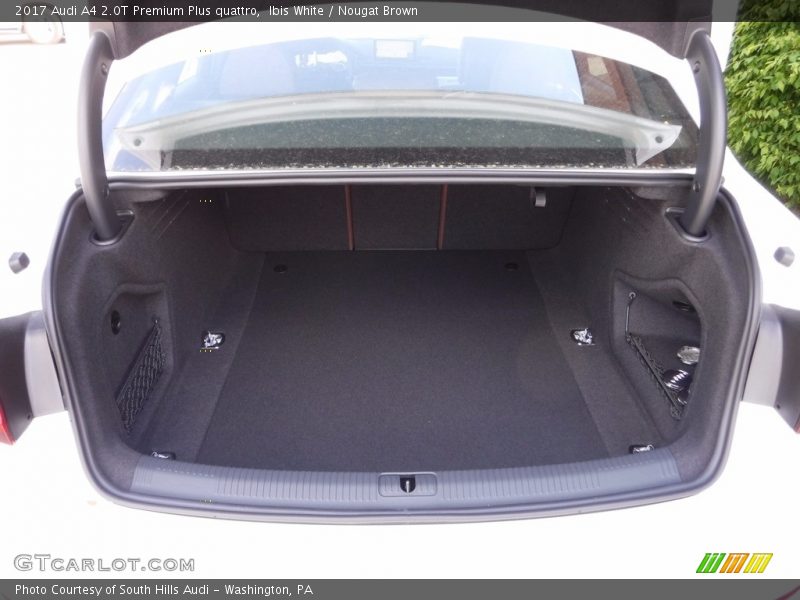 Ibis White / Nougat Brown 2017 Audi A4 2.0T Premium Plus quattro