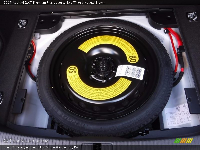 Ibis White / Nougat Brown 2017 Audi A4 2.0T Premium Plus quattro