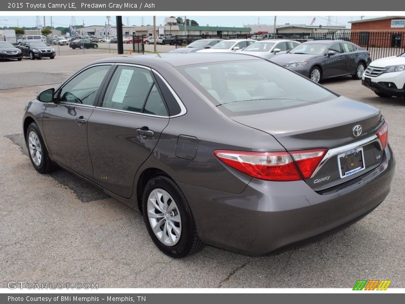 Predawn Gray Mica / Ash 2015 Toyota Camry LE