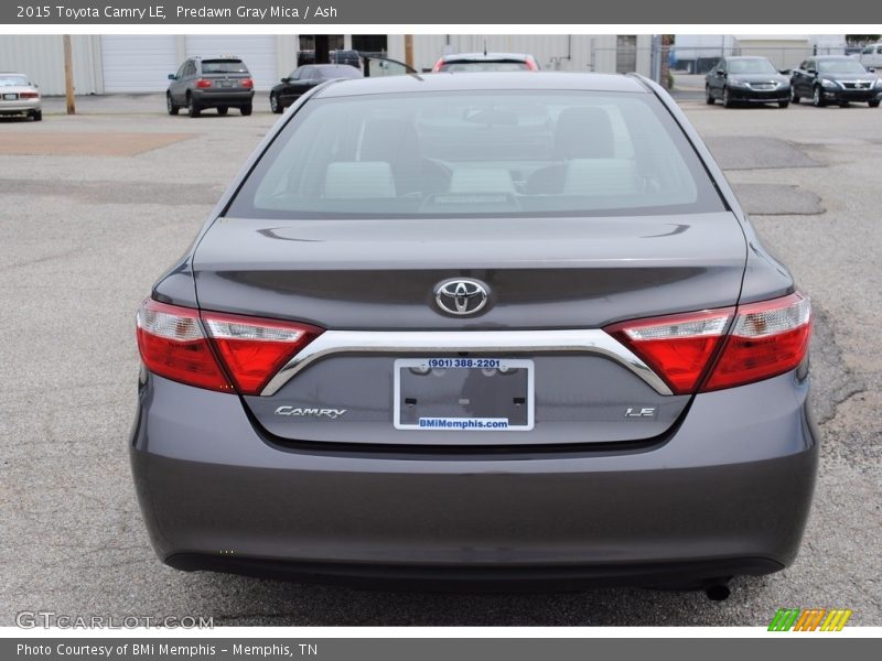 Predawn Gray Mica / Ash 2015 Toyota Camry LE
