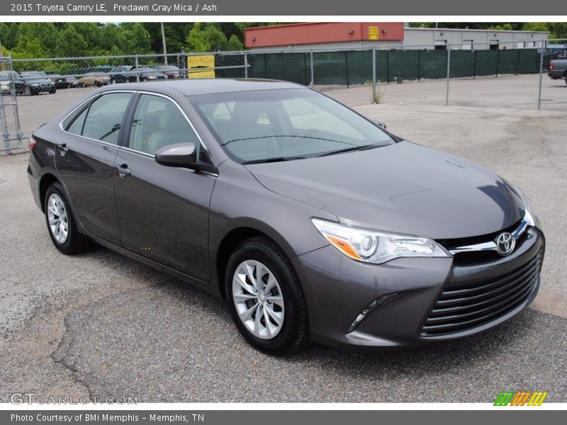 Predawn Gray Mica / Ash 2015 Toyota Camry LE