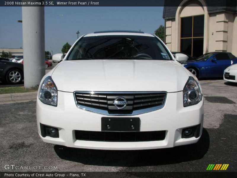 Winter Frost Pearl / Frost 2008 Nissan Maxima 3.5 SE