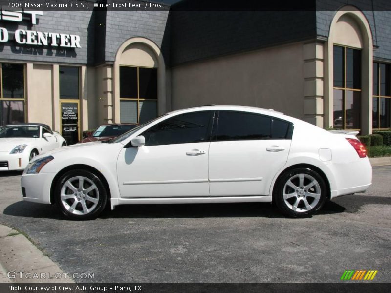Winter Frost Pearl / Frost 2008 Nissan Maxima 3.5 SE