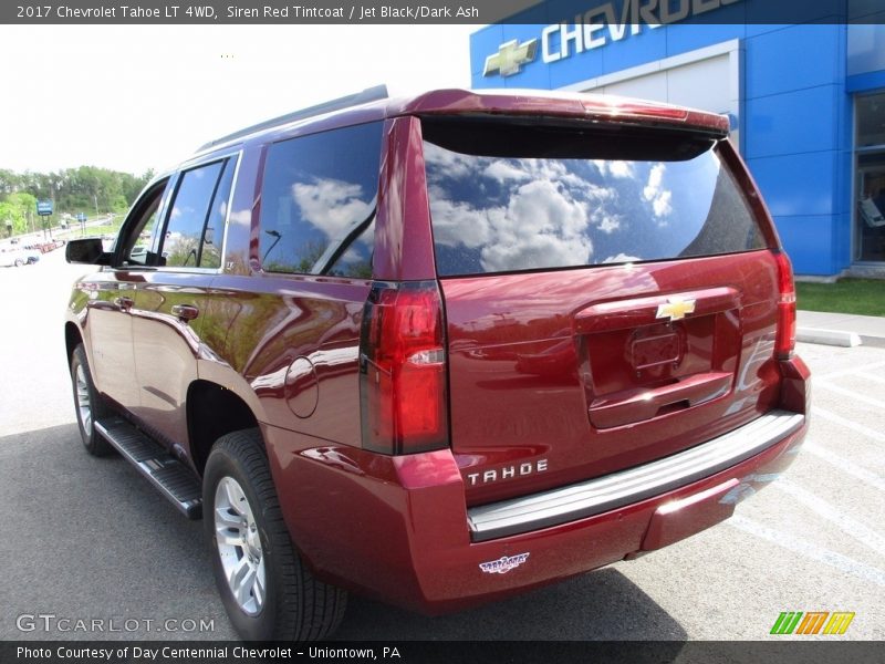 Siren Red Tintcoat / Jet Black/Dark Ash 2017 Chevrolet Tahoe LT 4WD