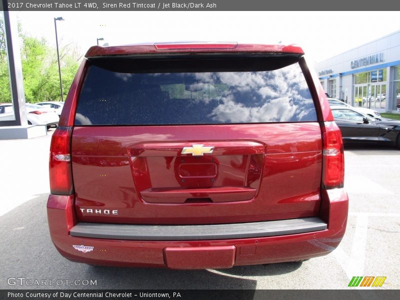 Siren Red Tintcoat / Jet Black/Dark Ash 2017 Chevrolet Tahoe LT 4WD