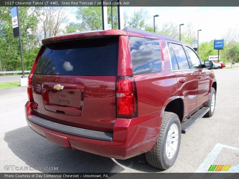 Siren Red Tintcoat / Jet Black/Dark Ash 2017 Chevrolet Tahoe LT 4WD