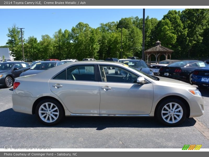 Creme Brulee Metallic / Ash 2014 Toyota Camry XLE