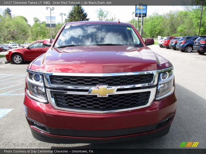 Siren Red Tintcoat / Jet Black/Dark Ash 2017 Chevrolet Tahoe LT 4WD