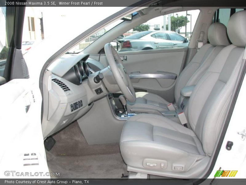 Winter Frost Pearl / Frost 2008 Nissan Maxima 3.5 SE