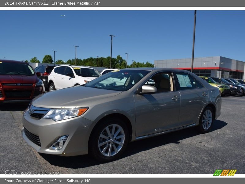 Creme Brulee Metallic / Ash 2014 Toyota Camry XLE