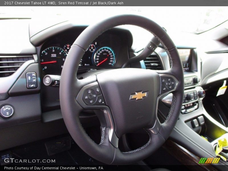 Siren Red Tintcoat / Jet Black/Dark Ash 2017 Chevrolet Tahoe LT 4WD