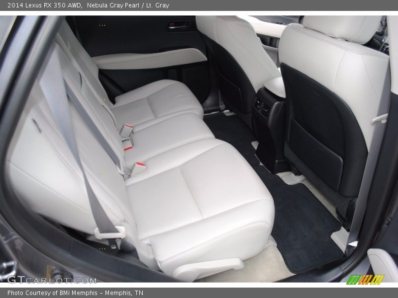 Nebula Gray Pearl / Lt. Gray 2014 Lexus RX 350 AWD