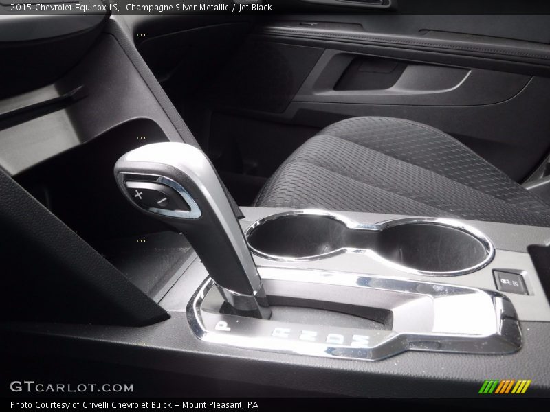 Champagne Silver Metallic / Jet Black 2015 Chevrolet Equinox LS