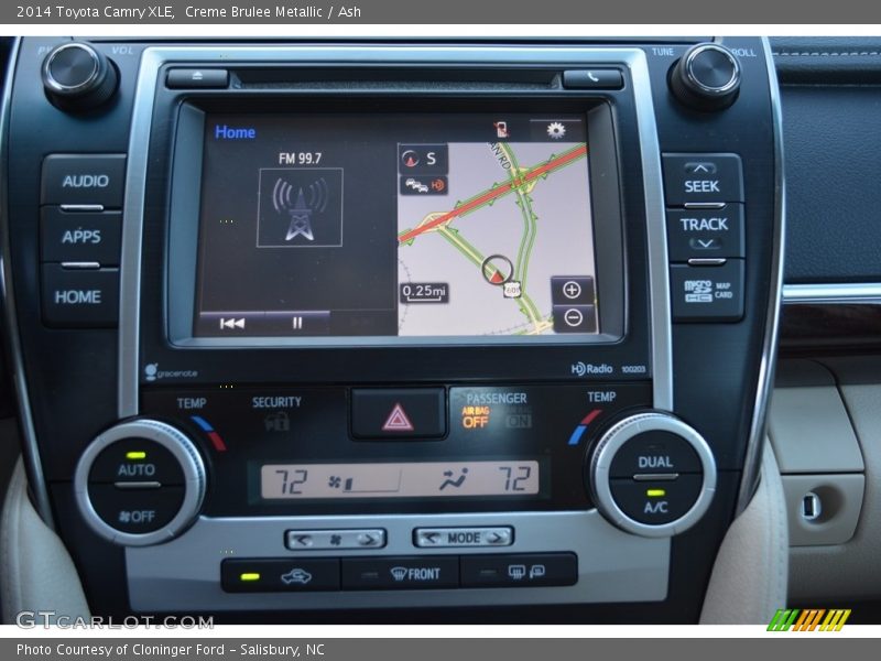 Creme Brulee Metallic / Ash 2014 Toyota Camry XLE