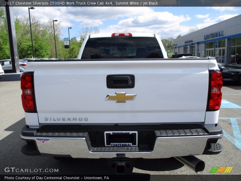 Summit White / Jet Black 2017 Chevrolet Silverado 2500HD Work Truck Crew Cab 4x4