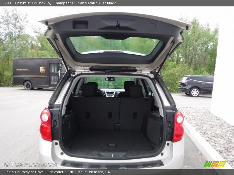 Champagne Silver Metallic / Jet Black 2015 Chevrolet Equinox LS