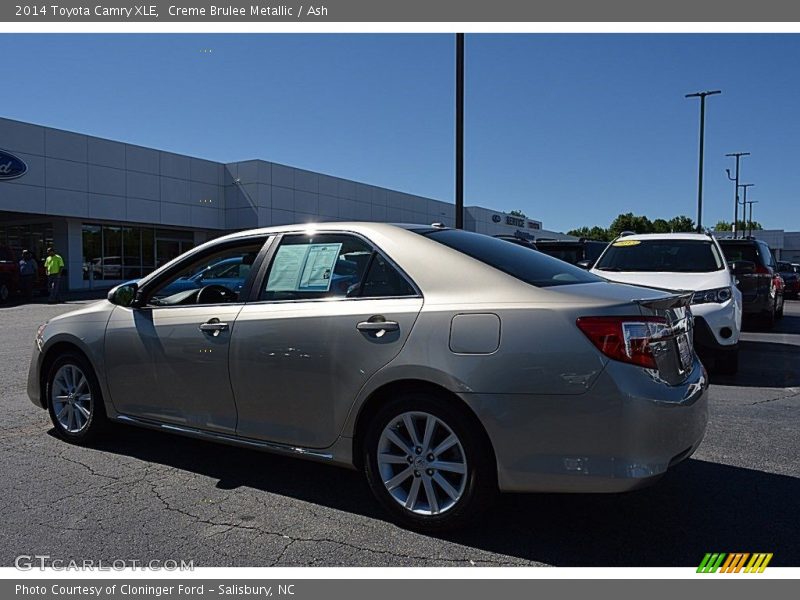 Creme Brulee Metallic / Ash 2014 Toyota Camry XLE