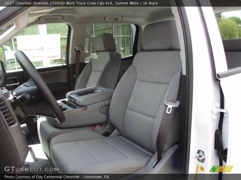 Summit White / Jet Black 2017 Chevrolet Silverado 2500HD Work Truck Crew Cab 4x4
