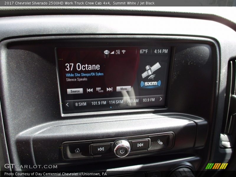 Summit White / Jet Black 2017 Chevrolet Silverado 2500HD Work Truck Crew Cab 4x4