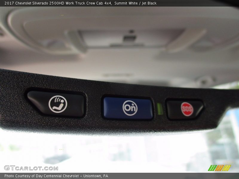 Summit White / Jet Black 2017 Chevrolet Silverado 2500HD Work Truck Crew Cab 4x4