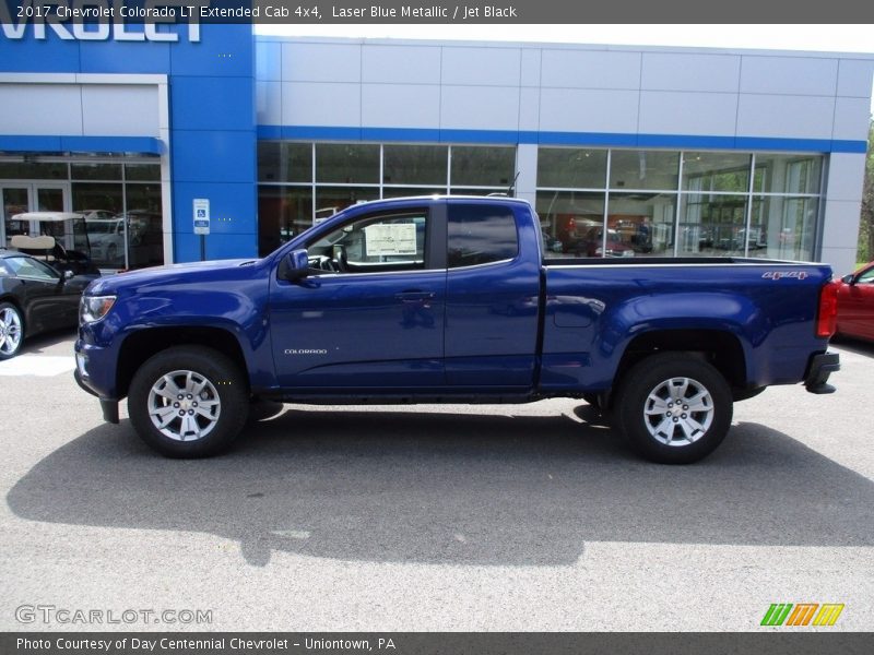  2017 Colorado LT Extended Cab 4x4 Laser Blue Metallic