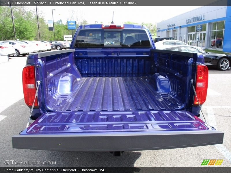 Laser Blue Metallic / Jet Black 2017 Chevrolet Colorado LT Extended Cab 4x4